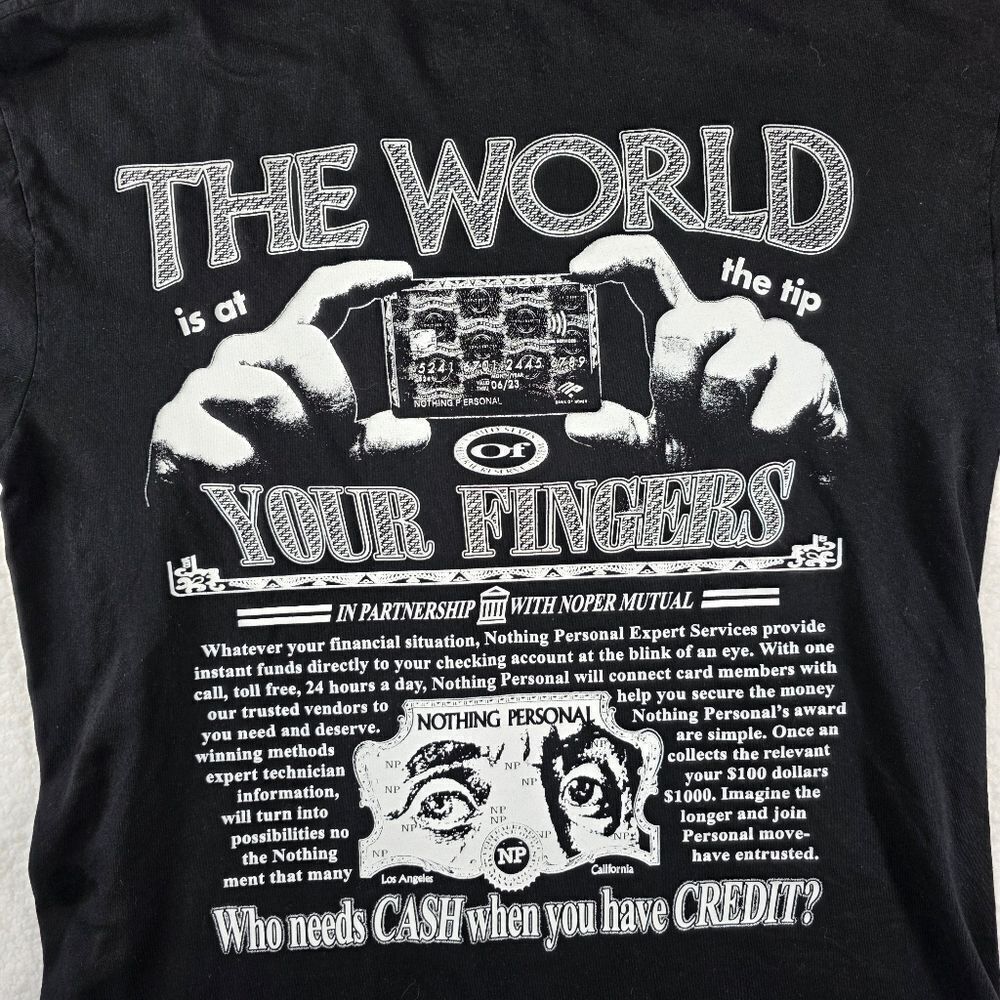 Nothing Personal Scammer Tee Size Large - Picture 9 of 16